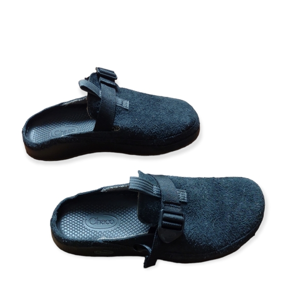 Chaco Other - Chacos Men's 9 Paonia Waterproof Clog Suede Wool Blend Grey Slide Shoe